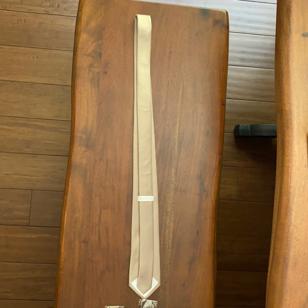 Azazie Taupe Tie, 58” New